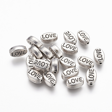 Tibetan Style Alloy Beads LS-TIBEB-5850-AS-NR-1