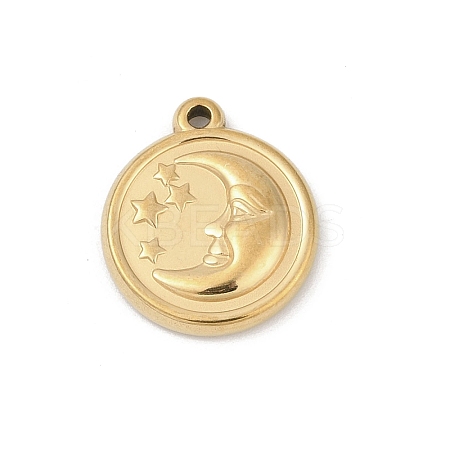 304 Stainless Steel Pendants LS-STAS-D366-01D-G-1
