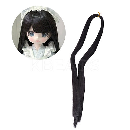 High Temperature Silk Hair Extensions Clip-in Synthetic Wig Piece for Women FIND-WH0400-27B-1