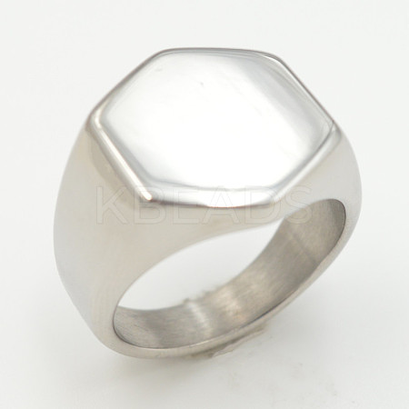 304 Stainless Steel Finger Rings FS-WG5F41B-22-1