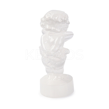 Natural Selenite Figurines DJEW-Q006-01F-1