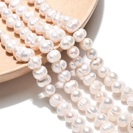 Natural Cultured Freshwater Pearl Beads Strands PEAR-N026-03-1