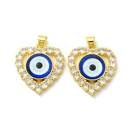 Real 18K Gold Plated Brass Pendants KK-L209-005G-09-1