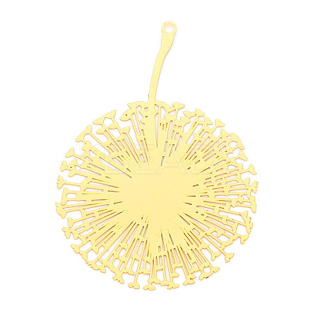 Brass Filigree Big Pendants KKC-T003-36G-1