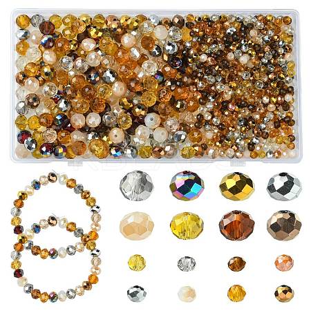 1000Pcs Glass Beads GLAA-CJC0001-24D-1
