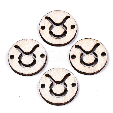 Unfinished Natural Poplar Wood Links Connectors LS-WOOD-S045-139A-01-1