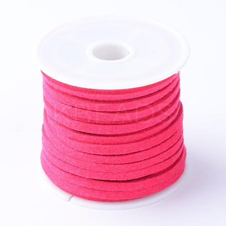 Faux Suede Cord X-LW-R003-4mm-1045-1