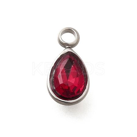 304 Stainless Steel Pendants STAS-Q346-04P-09-1