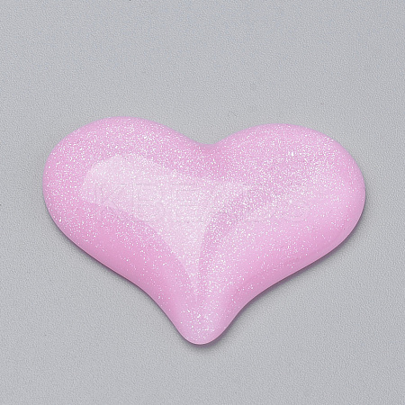 Glitter Resin Cabochons LS-CRES-Q197-32D-1