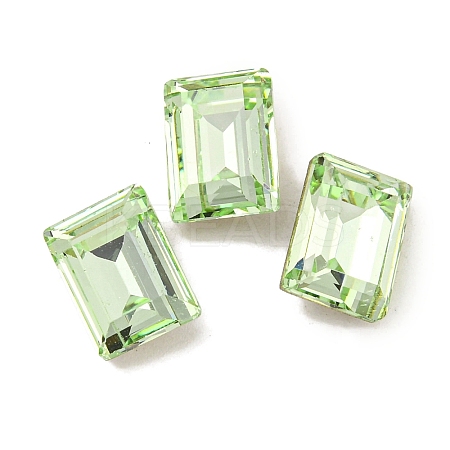 Glass Rhinestone Cabochons RGLA-L029-15C-238-1