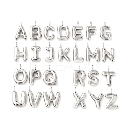 26Pcs Chubby 304 Stainless Steel Pendants Set STAS-A125-01P-1