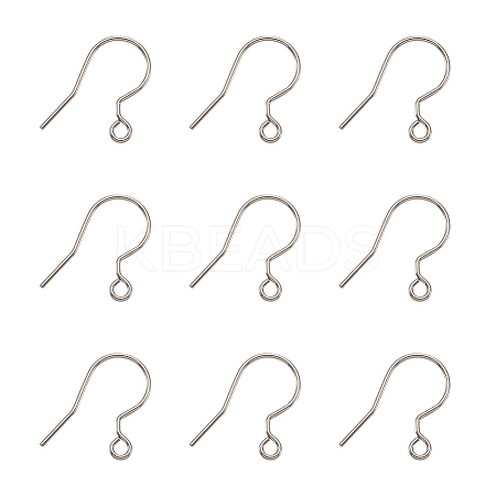 304 Stainless Steel Earring Hooks STAS-TAC0002-01P-1