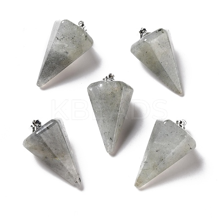 Natural Labradorite Pendants G-F714-02B-1