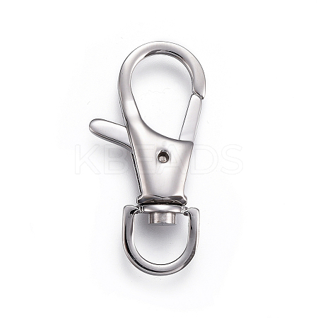 Tarnish Resistant 304 Stainless Steel Swivel Lobster Claw Clasps LS-STAS-I117-01P-1