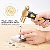 40Pcs 4 Colors PVD Vacuum Plating Stainless Steel Pendants STAS-PH0003-88-6
