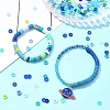 Winter Theme DIY Handmade Polymer Clay Disc Beaded Bracelets Making Kits DIY-YW0010-94-6