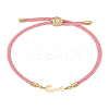 1Pc Adjustable Nylon Cord Slider Bracelets for Women BJEW-LP0001-32J-03-1