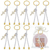 10Pcs Polyester Cord Pendant Decoration KEYC-FG00003-1