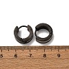 304 Stainless Steel Hoop Earrings EJEW-D331-07PB-5