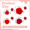 45Pcs 3 Styles Cinnabar Beads CARL-HY0001-02-2