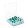 3 Strands 3 Style Synthetic Turquoise Beads TURQ-FS0001-01-6