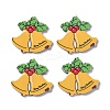 Christmas Style Printed Acrylic Cabochons LS-MACR-O045-01E-1