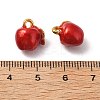 Alloy Enamel Pendants PALLOY-F317-05B-G02-3