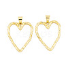 Rack Plating Brass Pendants KK-P269-11A-G-1