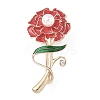 Zinc Alloy Crystal Rhinestone Brooches JEWB-C042-02C-G-1