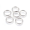 Tarnish Resistant 304 Stainless Steel Saw Cut Open Jump Rings STAS-P212-25P-21-1