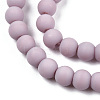 Opaque Glass Beads Strands GLAA-T032-P4mm-MD07-2
