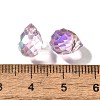 Transparent Glass Pendants GLAA-P070-A01-4