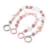 Heart & Moon & Star Acrylic Beaded Bag Straps AJEW-BA00109-1