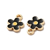 Alloy Enamel Charms ENAM-D043-02G-02-2