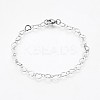 Tarnish Resistant 304 Stainless Steel Chain Bracelets BJEW-P236-07P-6