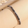 Natural Larvikite Heishi Beaded Braided Bracelets SA4116-4-1