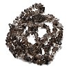 Natural Smoky Quartz Chips Beads Strands F037-3