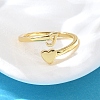Brass Cuff Rings for Women RJEW-U044-I-2