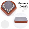 Square Wood Jewelry Plate AJEW-WH0401-71B-3