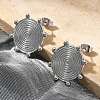 304 Stainless Steel Stud Earrings for Women EJEW-M089-03P-1