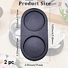 2Pcs Wood Pepper Grinder Holder DJEW-GF0001-65-2