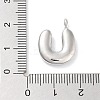 Rack Plating Brass Balloon Letter Pendants KK-C050-01P-U-3