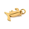 Ion Plating(IP) 304 Stainless Steel Charms STAS-I010-01G-L-2