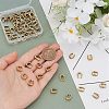 60Pcs Tibetan Style Alloy Snap on Bails FIND-PH0022-36-3