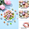 Food Grade Eco-Friendly Silicone Focal Beads SIL-YW0001-72A-4