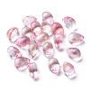 Transparent Glass Charms GGLA-M004-05B-05-1
