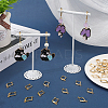 60Pcs Brass Donut Bails KK-SC0004-58G-4