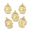 Eco-Friendly Brass Pendants KK-B047-08G-1