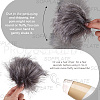 Faux Fox Fur Soft Pompom Ball DIY-WH20002-620A-05-4