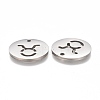 Tarnish Resistant 201 Stainless Steel Pendants STAS-Z001-B-07P-2